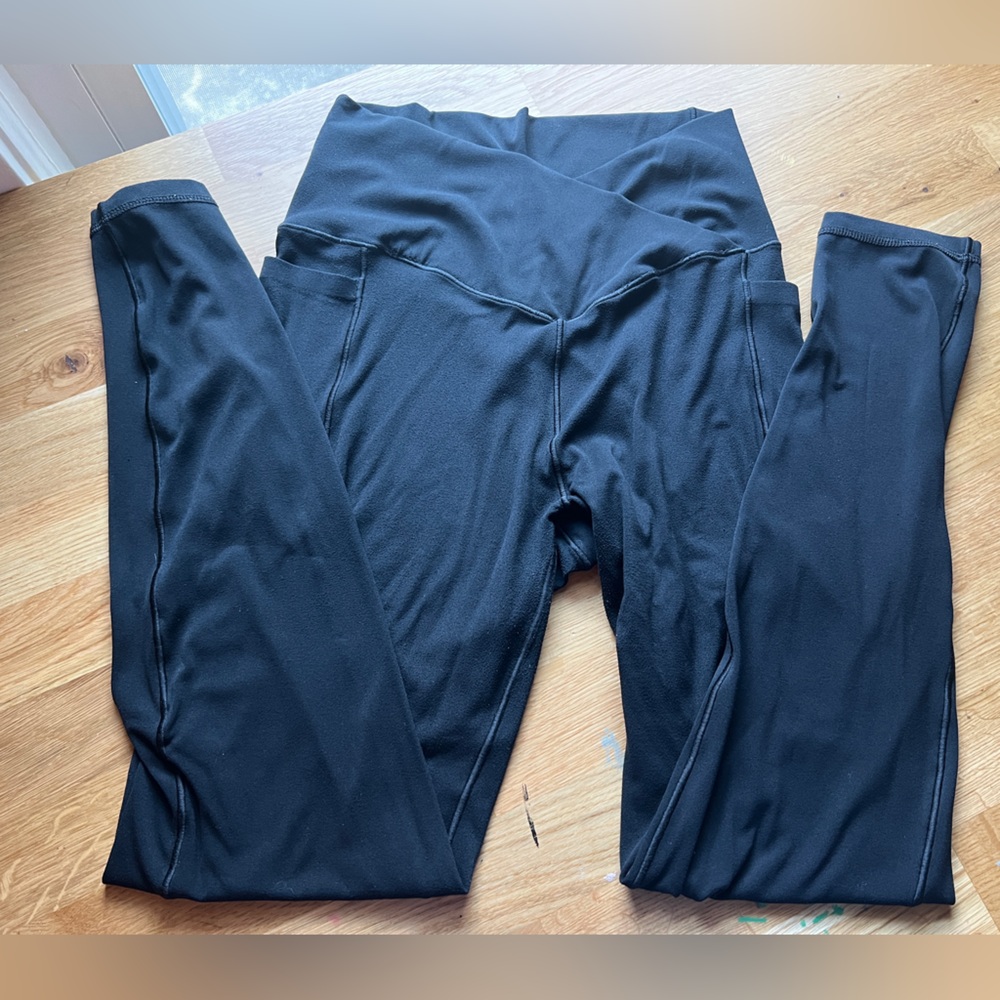 Aerie Offline 7/8 POCKET legging black sz M